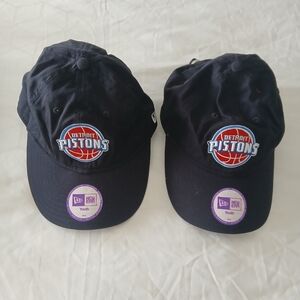 2 For 1 Detroit Pistons Caps